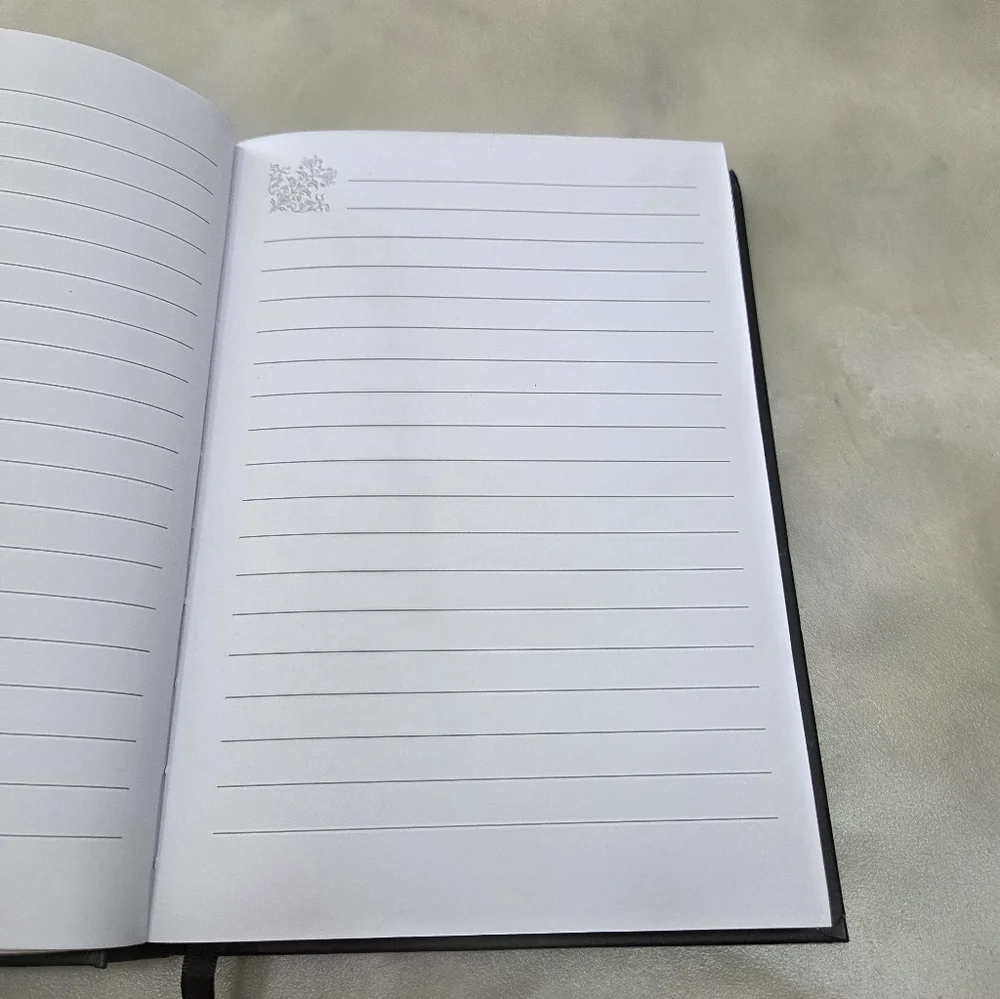 Black and Gold Motivational Journal With Blank Pages